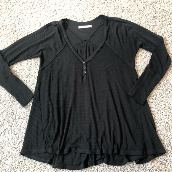 Free People Tops - Free People Henley Knit Top Small